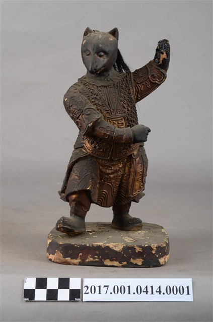 木雕馬面將軍像 (共9張)