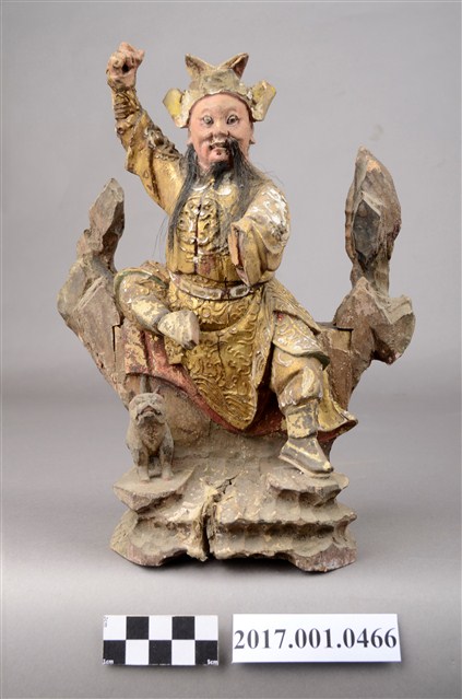 木雕田都元帥像- 藏品資料- 國立臺灣歷史博物館典藏網