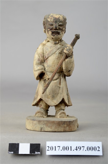 木雕劍童像 (共10張)