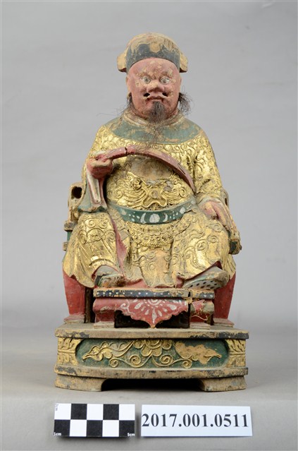 木雕西秦王爺像 (共9張)