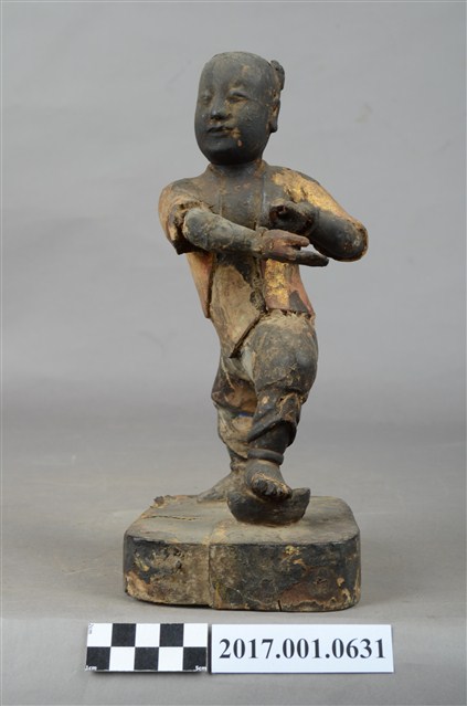 木雕招財童子像 (共9張)