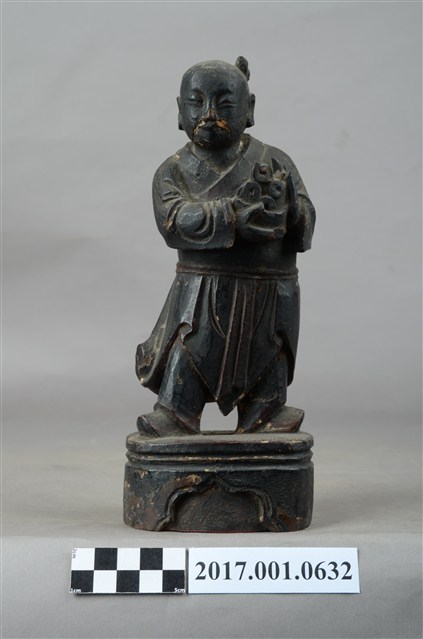 木雕招財童子像 (共9張)