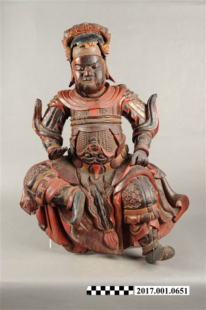 木雕武將像 (共10張)