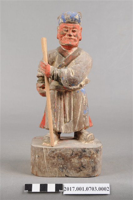 木雕老年宦官像 (共9張)