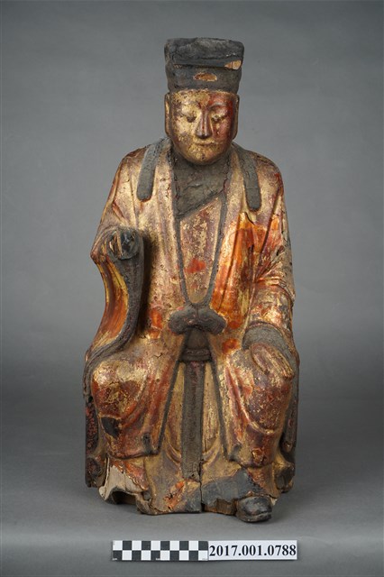 木雕道士像 (共9張)