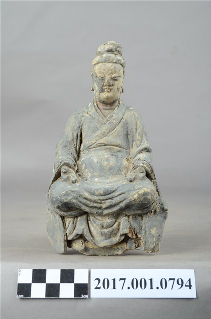 木雕道教居士像 (共9張)