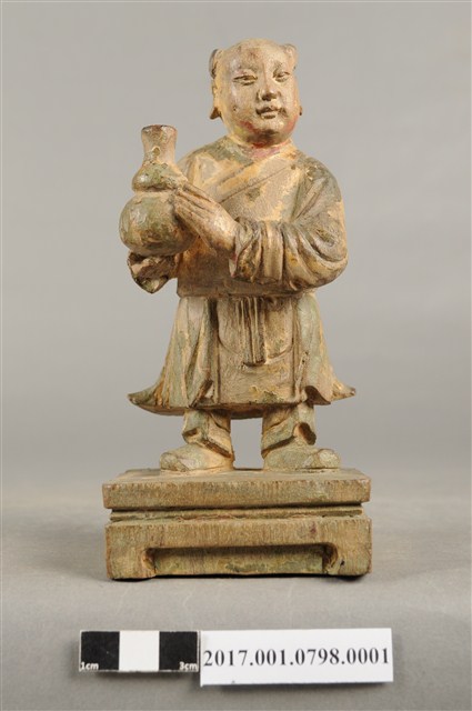 木雕童子像 (共9張)