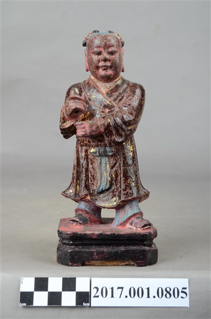 木雕童子像 (共9張)