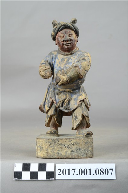 木雕童子像 (共9張)