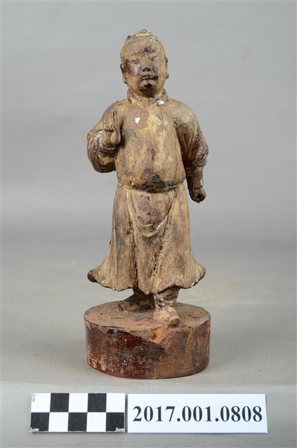 木雕童子像 (共9張)