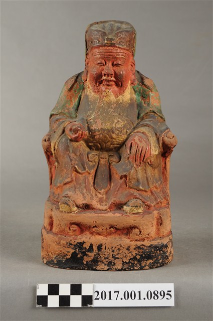 汪啟三製磚燒福德正神像 (共10張)