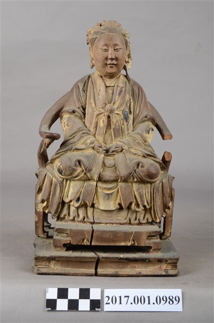 木雕碧霞元君像 (共9張)