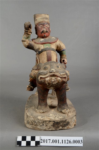 木雕騎虎尊王像之三 (共9張)