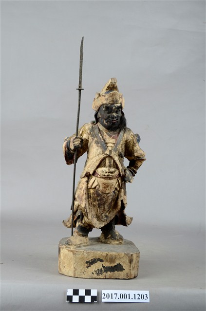 木雕周倉像 (共10張)