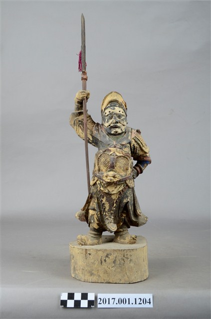 木雕周倉像 (共10張)