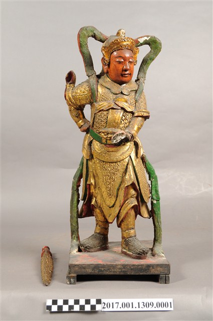 泥塑伽藍尊者像 (共8張)