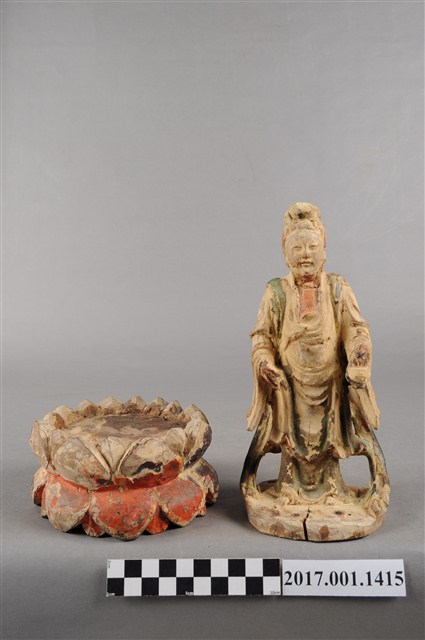 木雕觀世音菩薩像 (共4張)