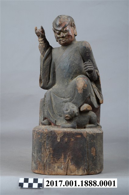 木雕伏虎羅漢像 (共9張)