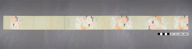 牡丹菊花紋女子和服腰帶 (共2張)