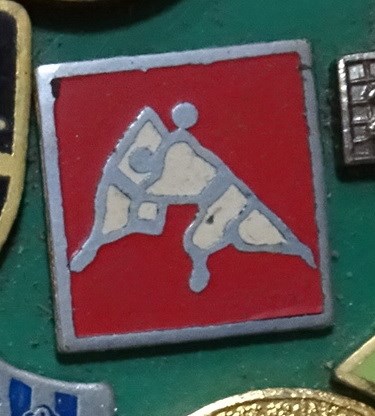 紅銀白三色柔道方形紀念徽章 (共7張)