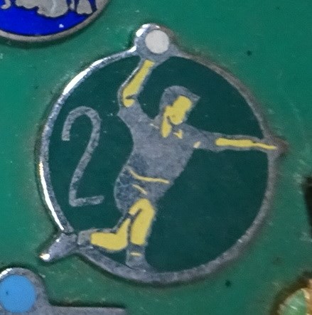 第2屆手球比賽紀念章 (共7張)