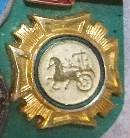 中式馬車紀念章 (共4張)