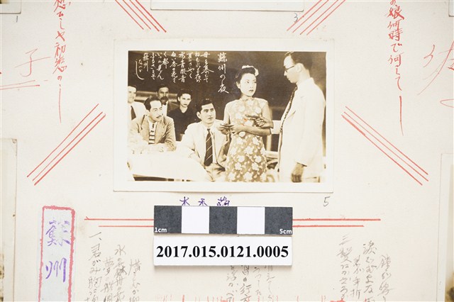 日本電影《支那の夜》中李香蘭劇照 (共3張)