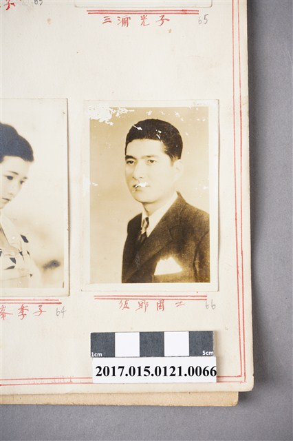 日本男演員佐野周二側面半身照 (共3張)