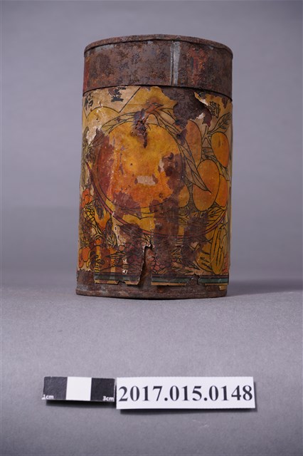 臺灣新竹州新埔劉永安次男劉阿坤製造金桔罐頭 (共4張)