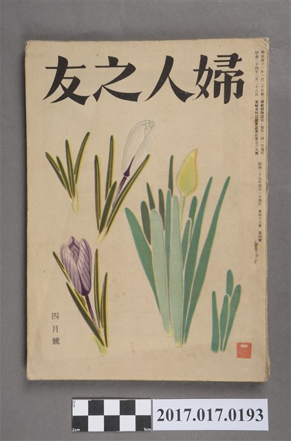 昭和29年4月1日婦人之友社發行《婦人之友》第48卷第4號 (共7張)
