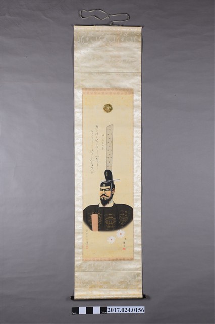 明治大帝卷軸掛畫 (共2張)