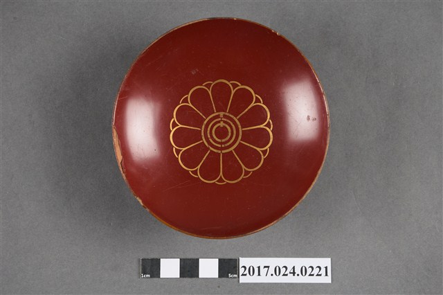 頭份神社營建紀念漆杯 (共4張)