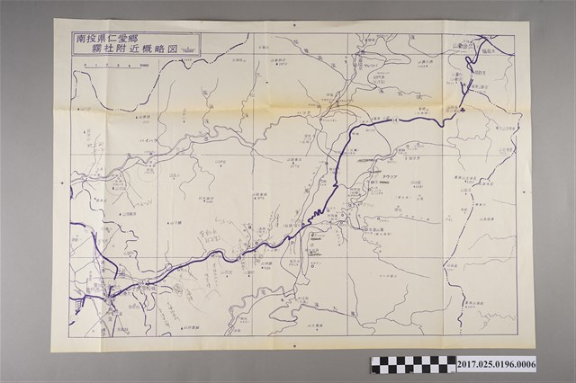 〈南投縣仁愛鄉霧社附近概略圖〉 (共2張)