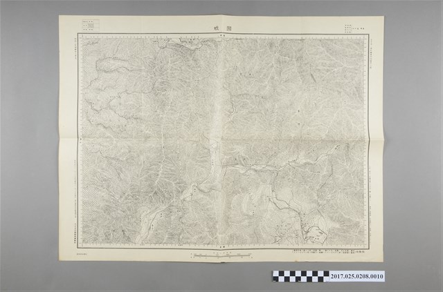 大日本帝國陸地測量部〈5萬分之1國姓地形圖〉 (共2張)