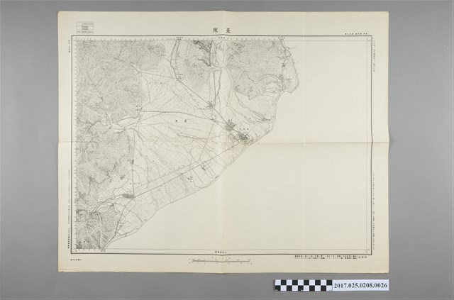 大日本帝國陸地測量部〈5萬分之1臺東地形圖〉 (共2張)