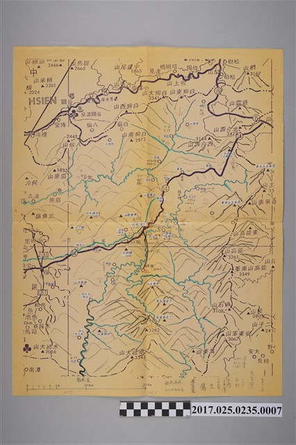 〈霧社關係地域略圖〉 (共2張)