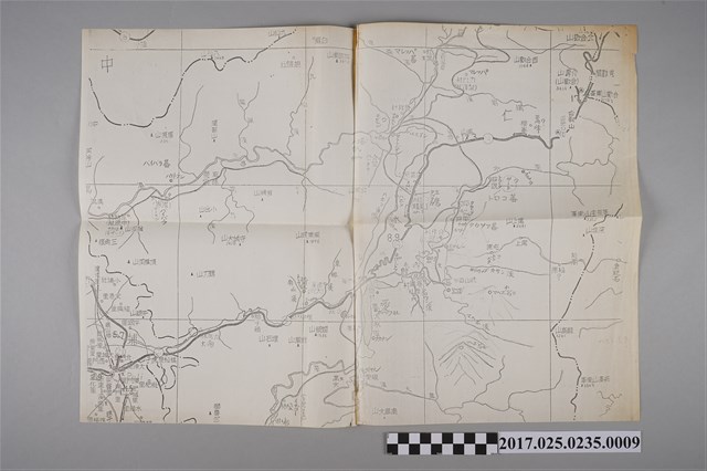 〈南投山區地域圖〉 (共2張)