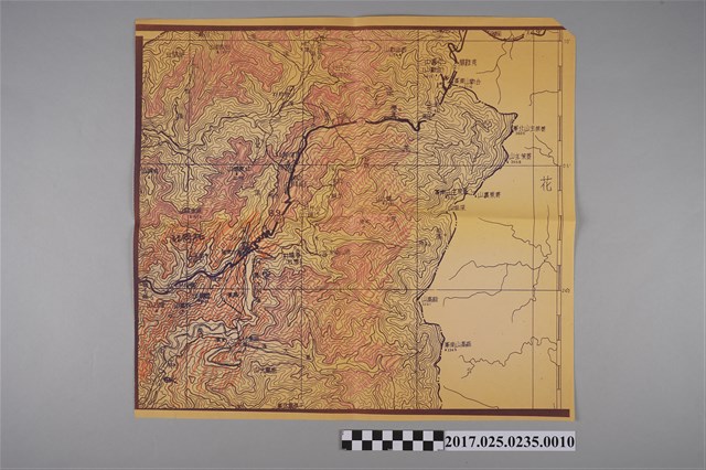 〈南投花蓮山區地形圖〉 (共2張)