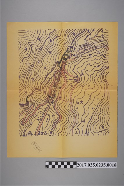 〈霧社關係地形圖〉 (共2張)