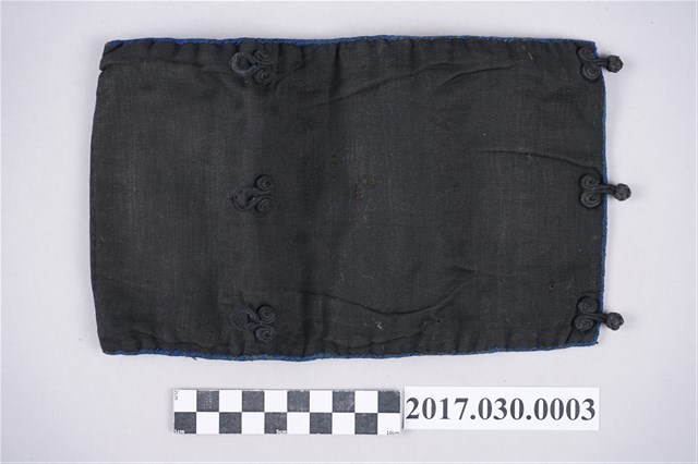 客家黑色素面褡褳袋 (共3張)