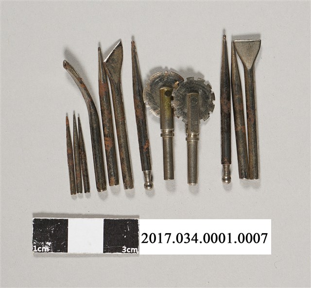 謄寫版用筆頭組 (共2張)