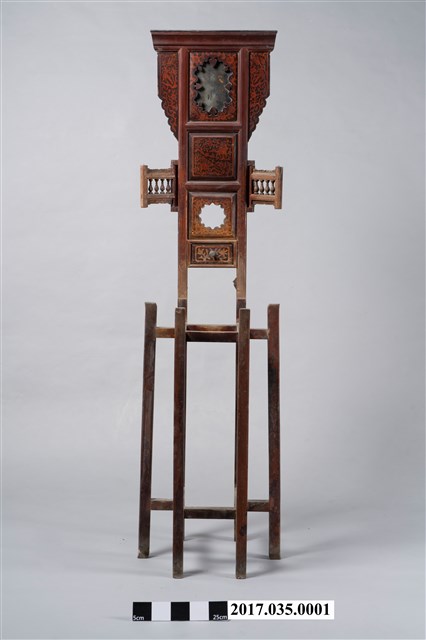 彩繪鎏金雕花洗臉架 (共5張)