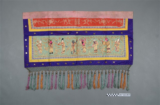 張捷繡製囍字八仙綵 (共13張)