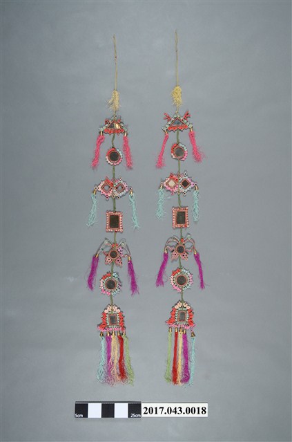 蝴蝶彩墜床飾組 (共2張)