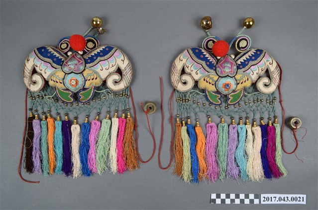 蝙蝠形彩墜組 (共2張)