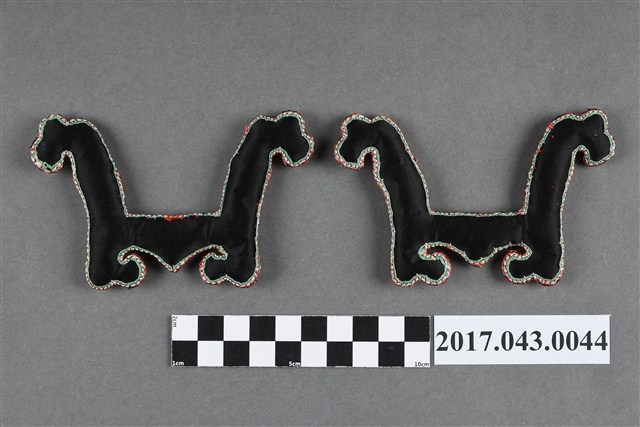 如意雲形繡片組 (共2張)