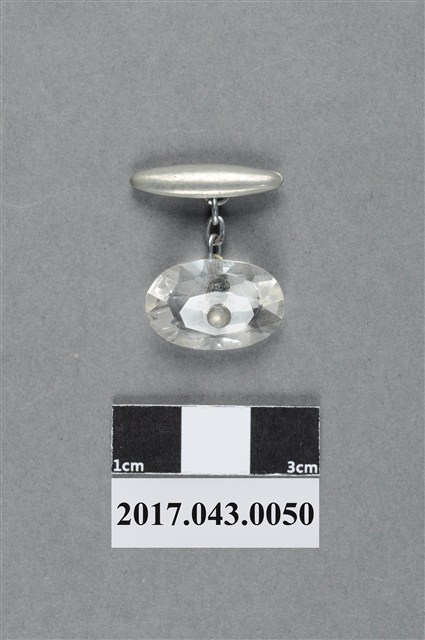 透明水晶袖扣 (共4張)