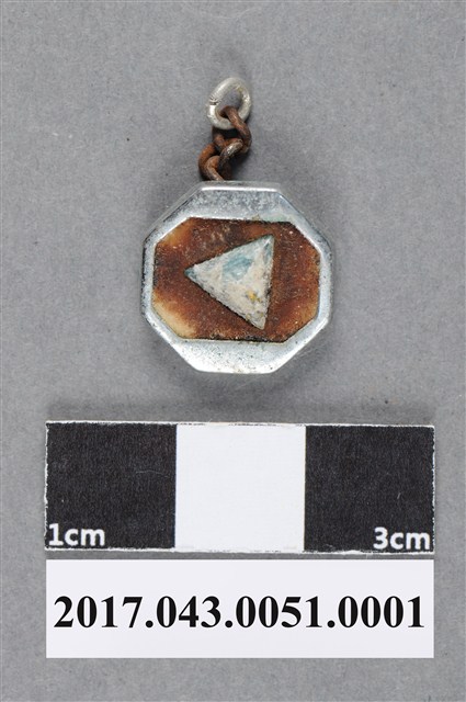 八邊形寶石袖扣 (共4張)