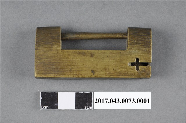 銅製廣鎖鎖體 (共4張)