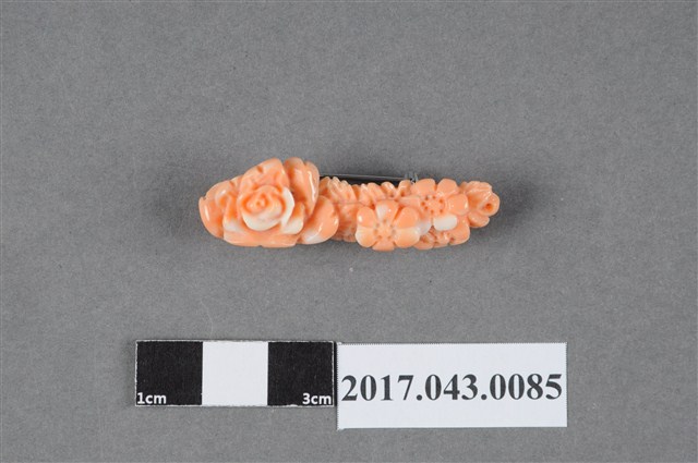 珊瑚花卉別針 (共4張)